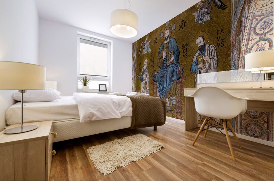 Palace of the Normans. Italy. Mural print