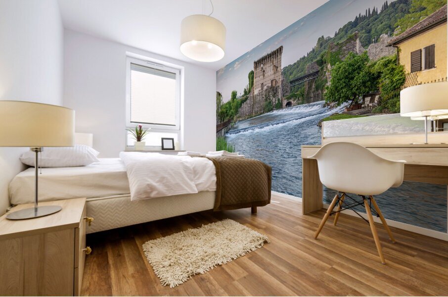 Image of Borghetto sul Mincio  Mural print