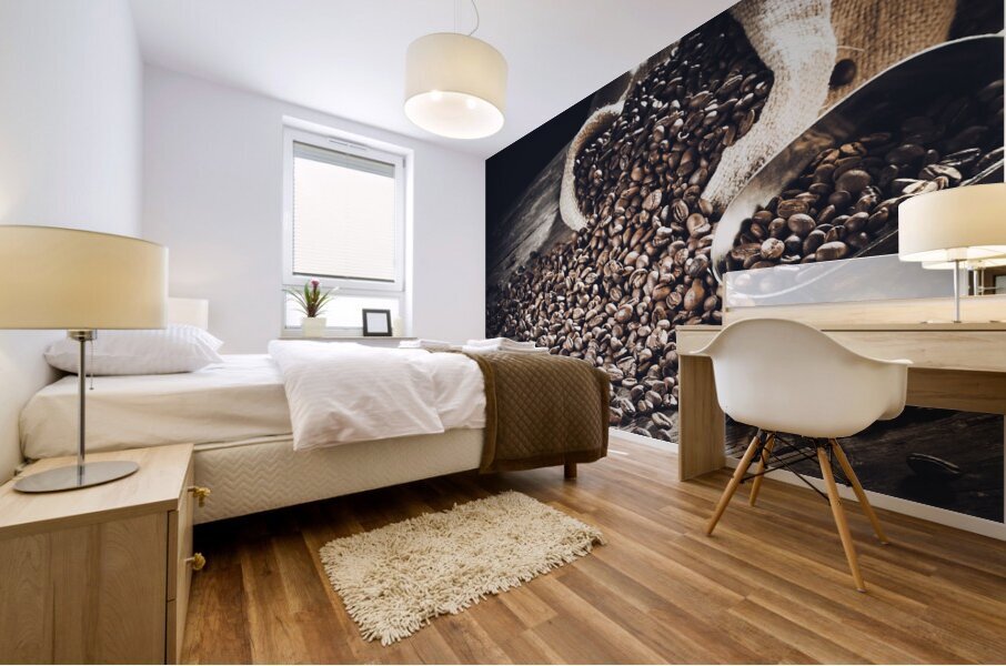coffee beam Mural print