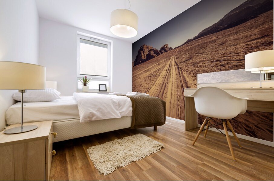wadi rum desert Mural print