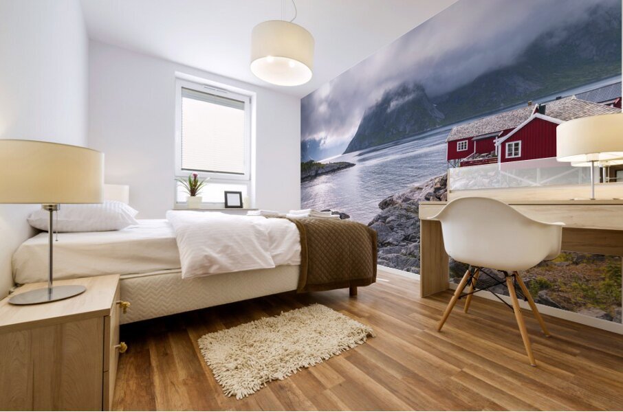 Norwegian Fjord Mural print