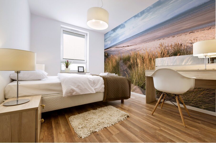West wittering beach Mural print