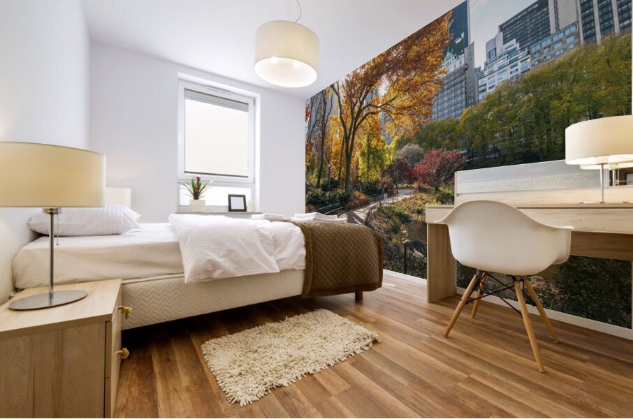 Central Park Mural print