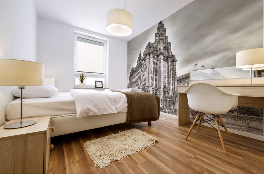 Royal Liver Building Mural print