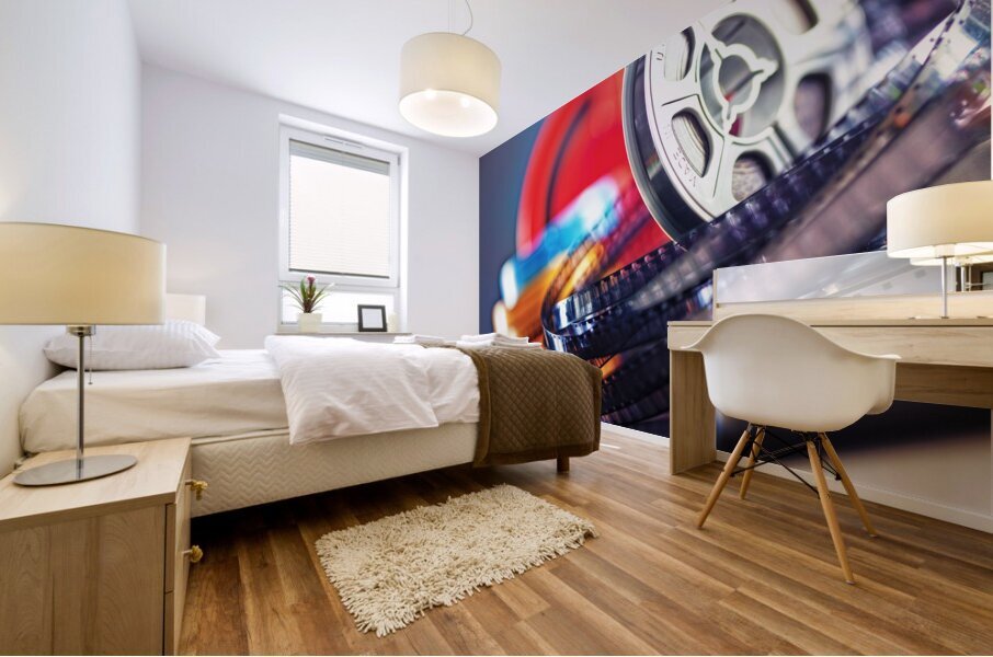 8mm film movie Mural print