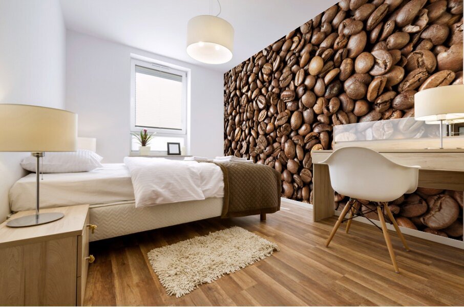 espresso and coffee grain Mural print