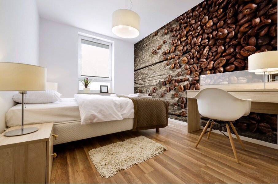 espresso and coffee grain Mural print