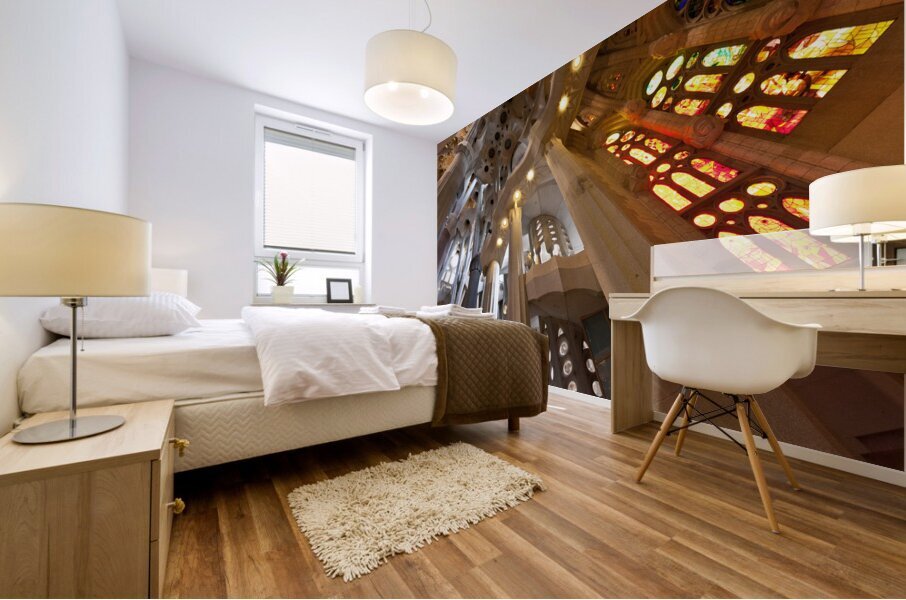 sagrada familia Mural print