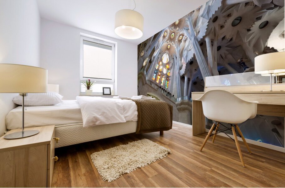 sagrada familia Mural print
