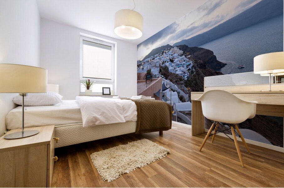 oai santorini view Mural print