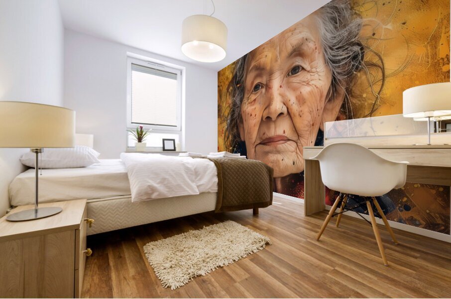 Eternal Gaze  Mural print