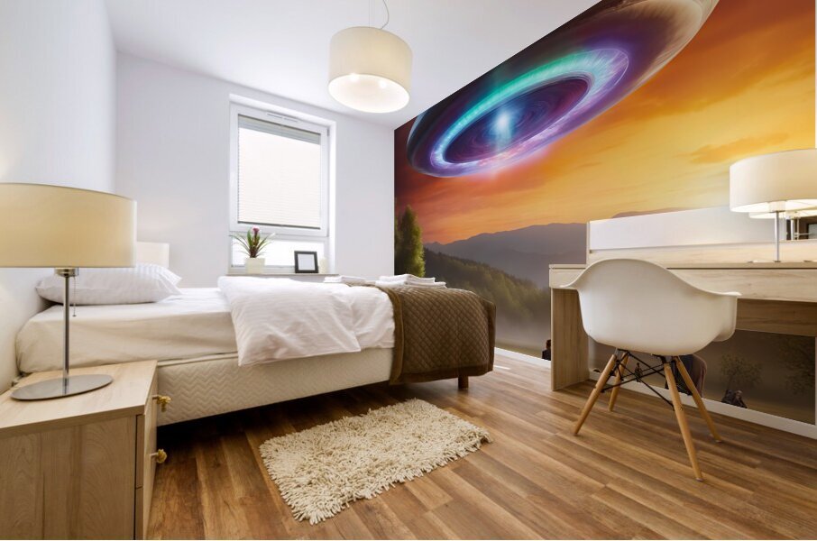 FREE RIDES Mural print