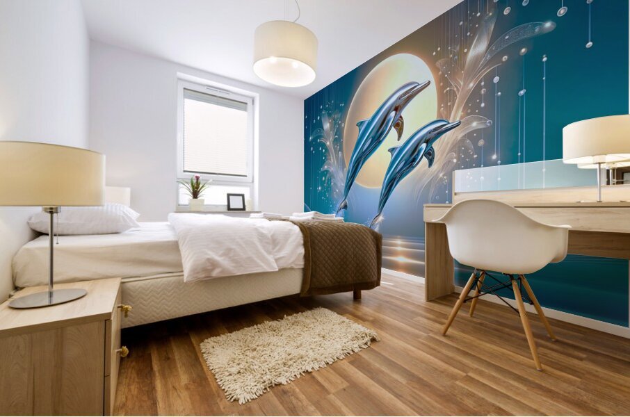 Tea for Two  Mural print