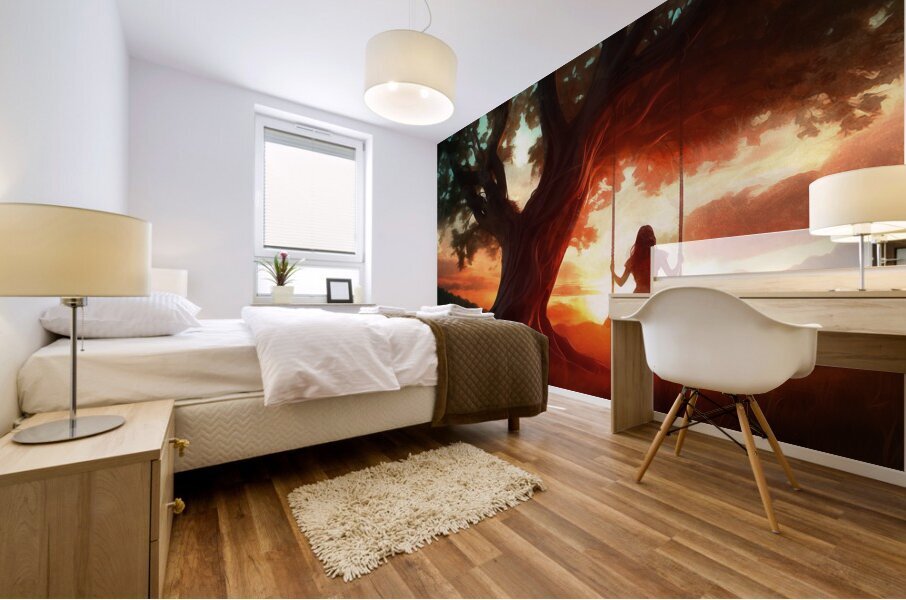 Solitude Mural print