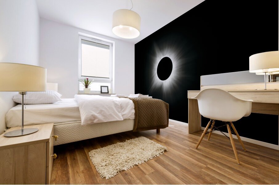 Eclipse Cornoa Mural print