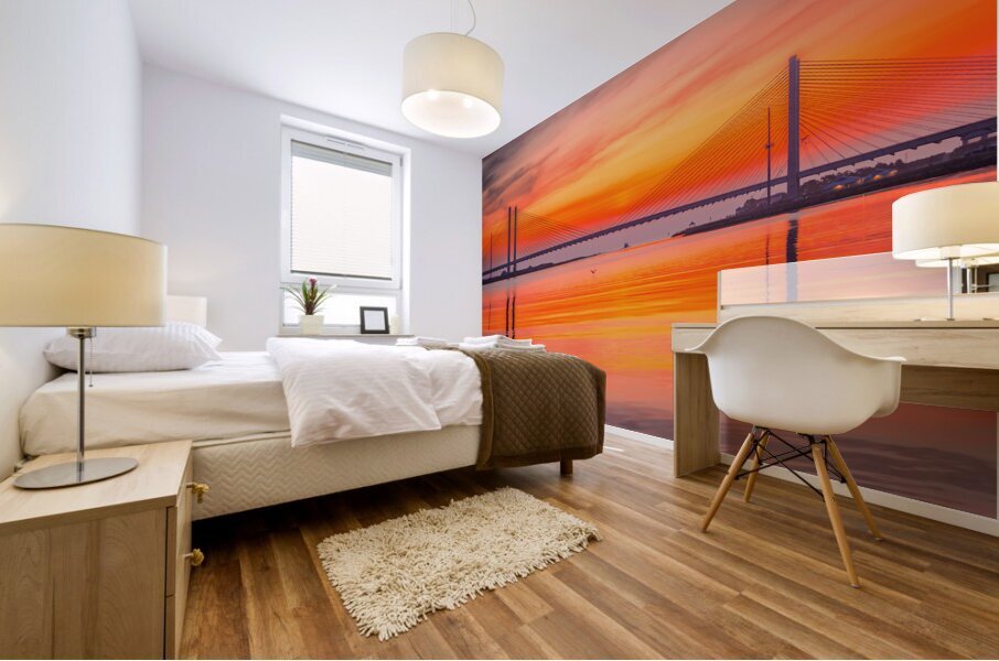 Indian River Sunrise Mural print