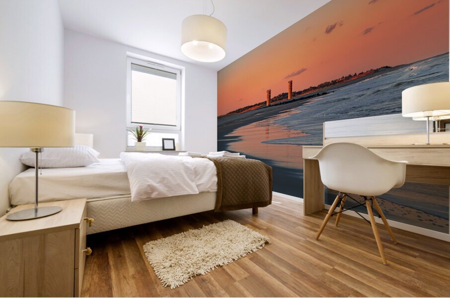 Cape Henelopin Sunset Mural print
