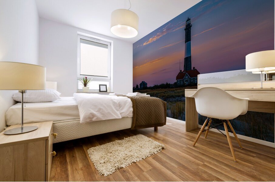FIre Island Sunset Mural print