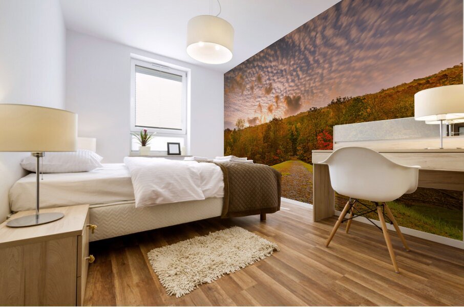 Western Maryland Sunrise Mural print