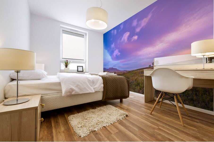 Waterton Lake Sunrise Mural print
