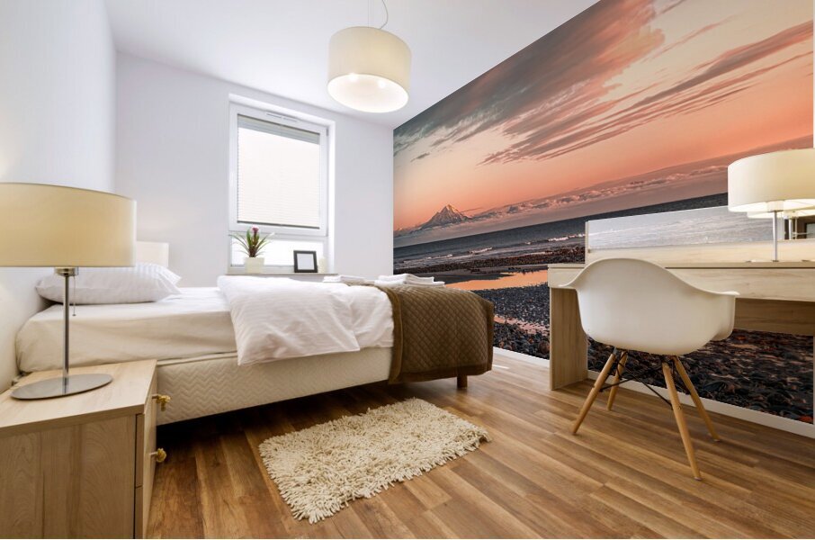 Mt Iliamna Mural print