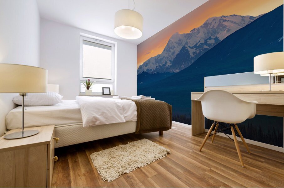 Denali Glow Mural print