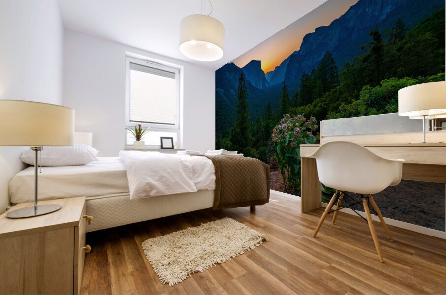 Yosemite Wild Flowers Mural print