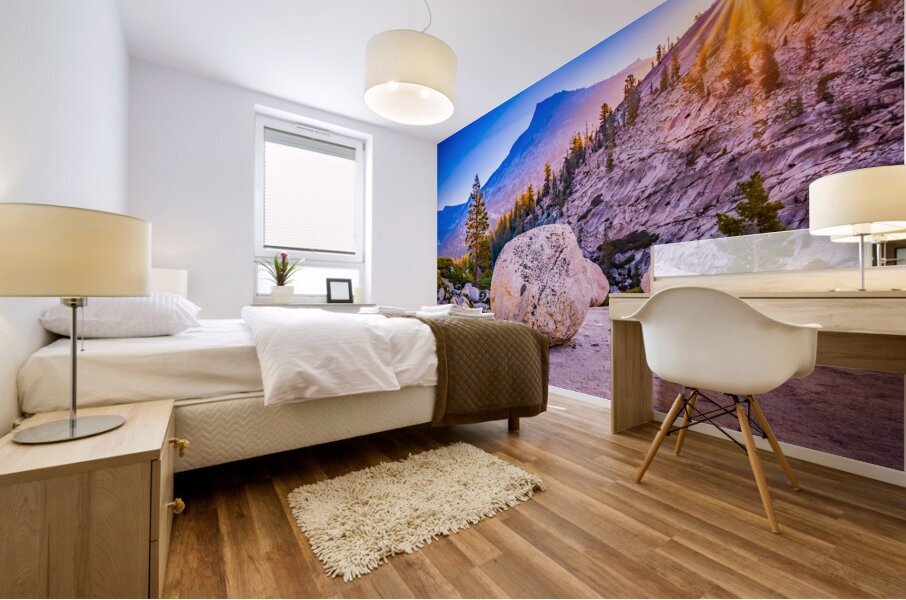 First Light Yosemite Mural print