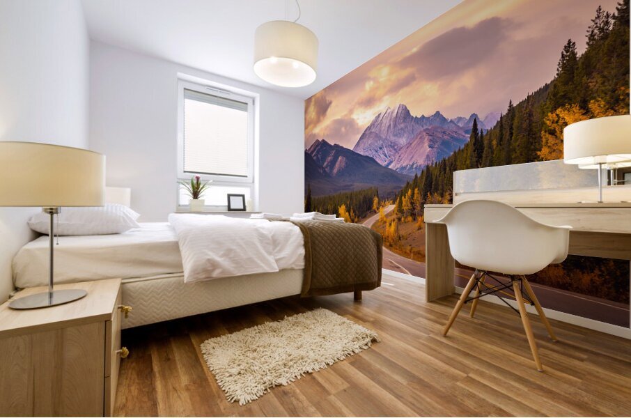 Kananaskas Sunrise Mural print