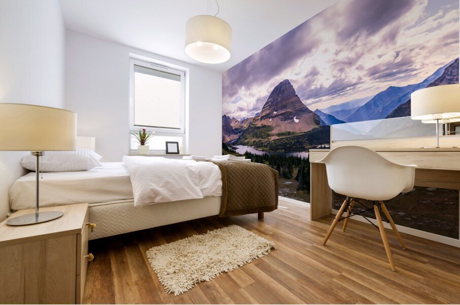 Hidden Lake Mural print