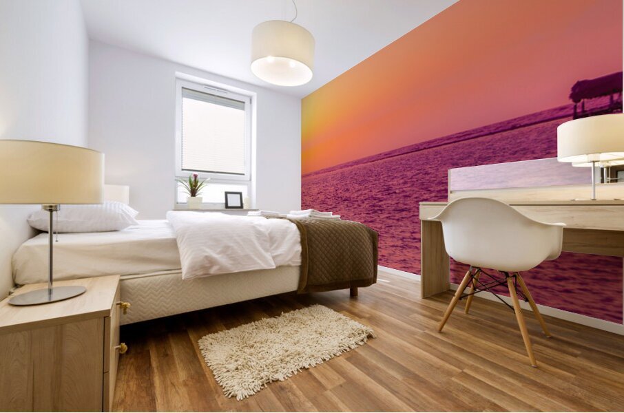 Belize Sunrise Mural print
