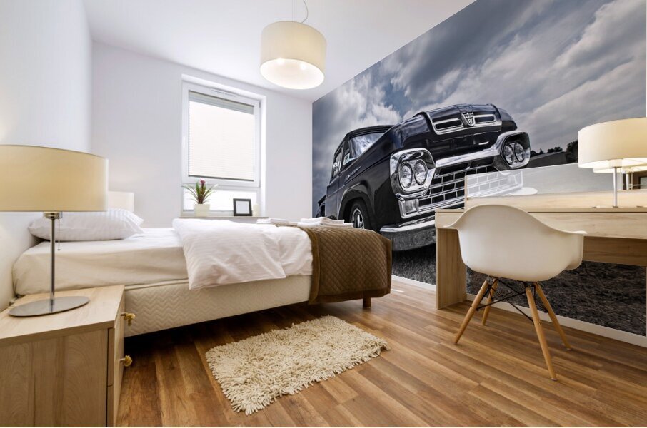 1960 Ford F100 Truck Mural print