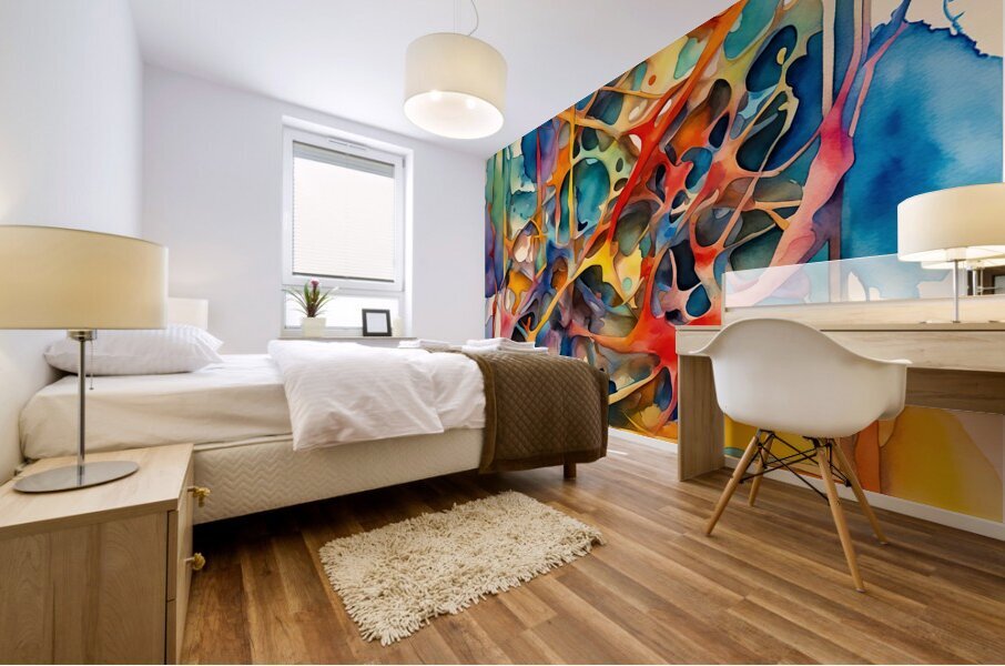WET & WILD Mural print