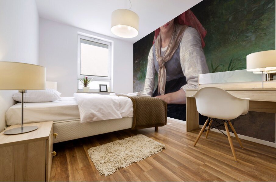 Shepherdess Mural print