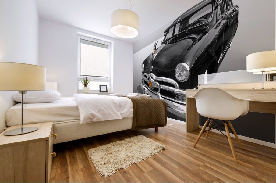 1950 Ford Sedan Mural print