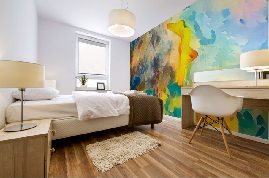 aroundness Mural print