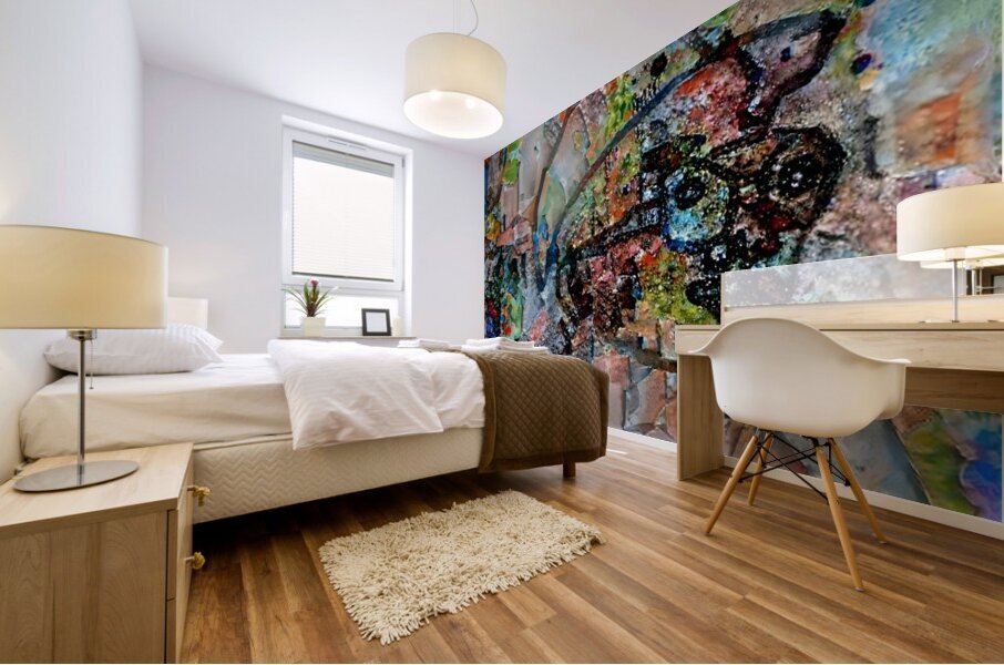 miner boy Mural print