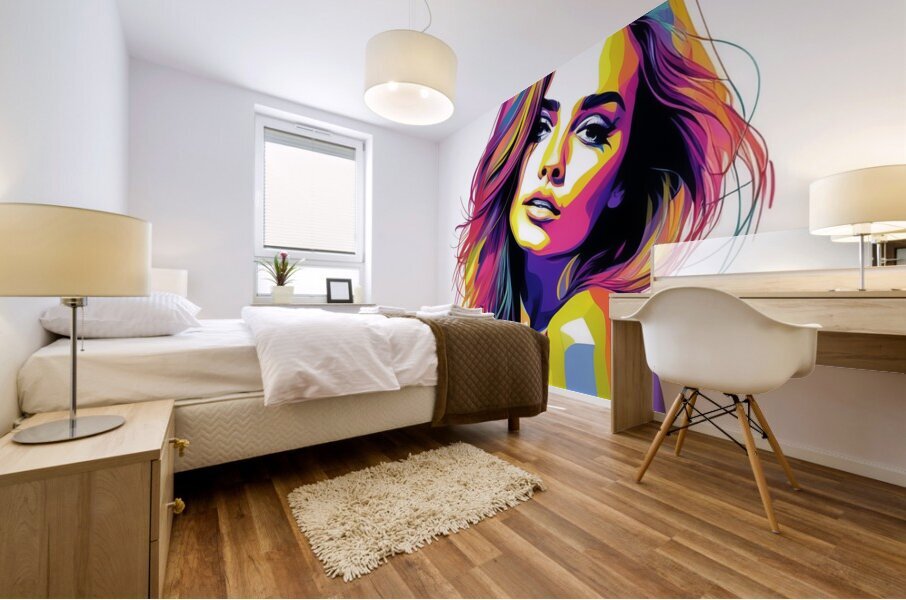 WPAP Pop Art Portrait Mural print