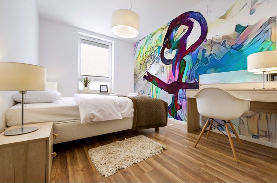bright star Mural print