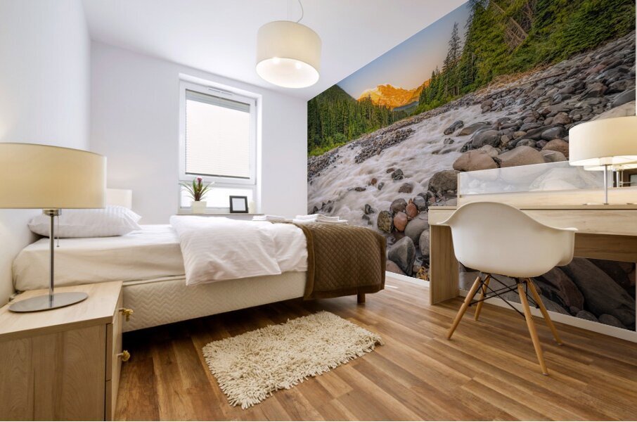 White River Mural print