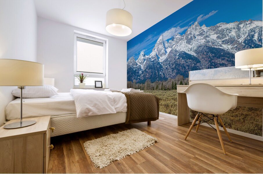 Grand Teton Cloud Mural print
