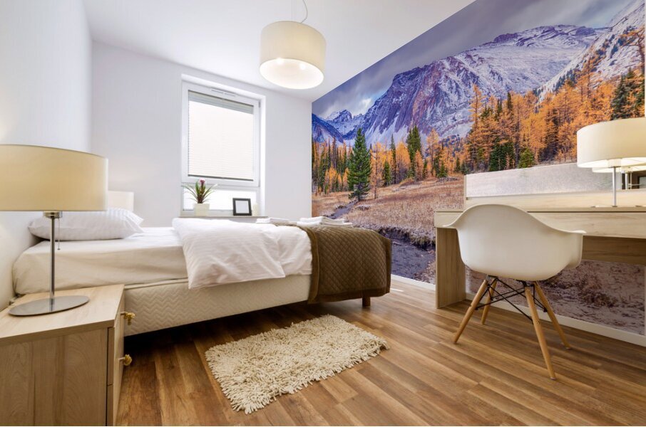 Larch Valley Mural print