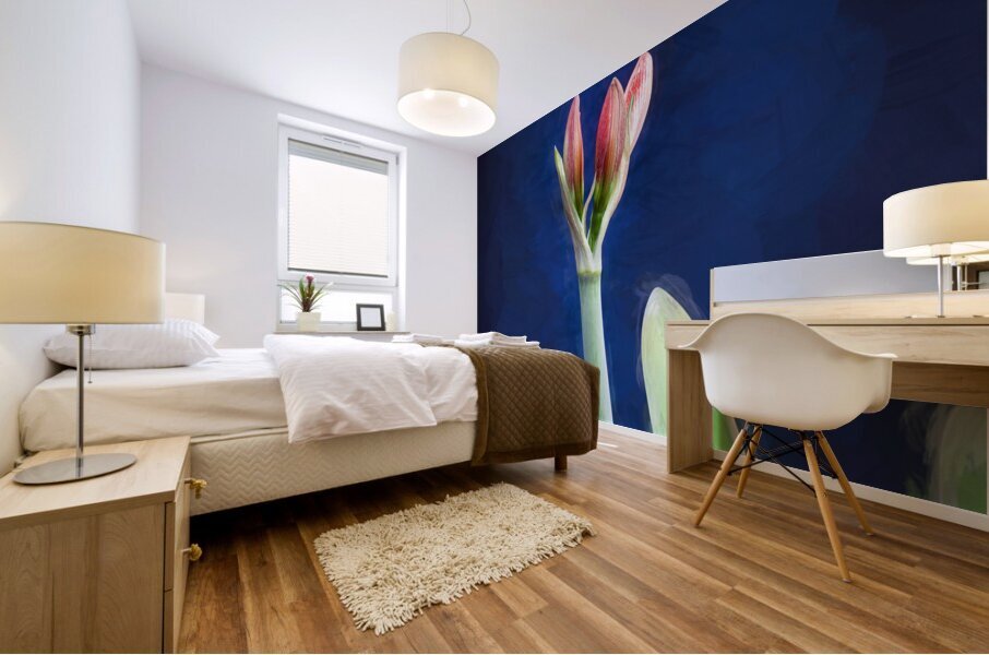 Sweet Lillian Amaryllis X100 Mural print