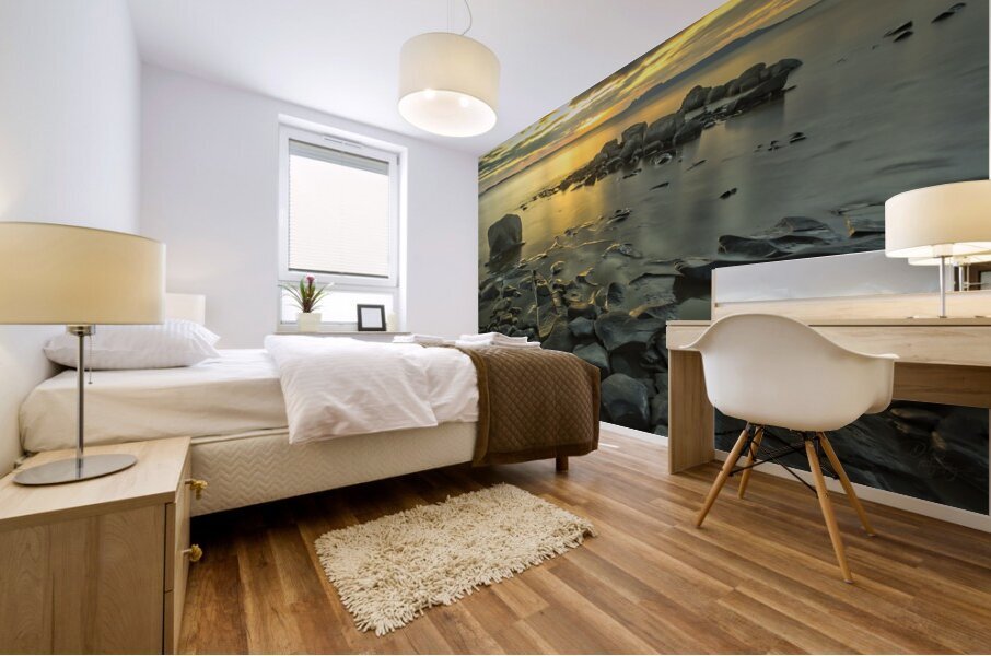 Golden Light Mural print