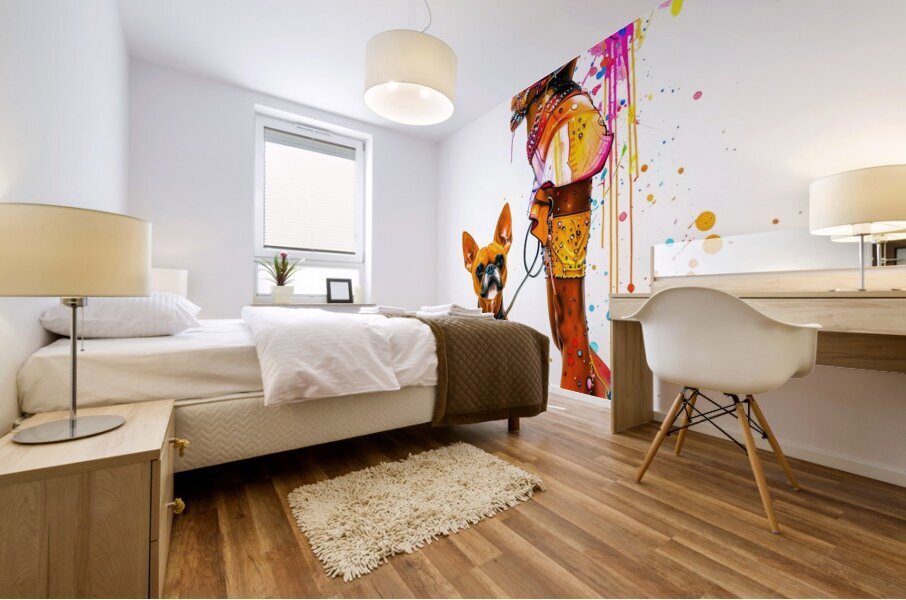 Model Pets 24 - Model Brand Mural print