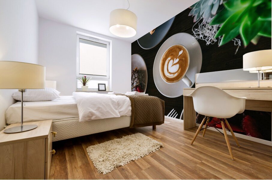 Coffee And Sweets Mural print