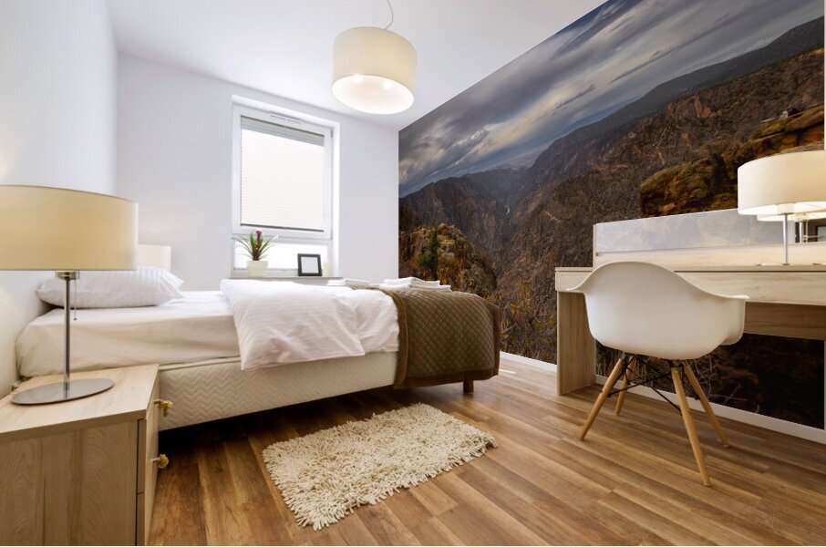 Black Canyon of the Gunnison Mural print