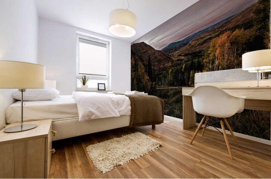 Aspen Glow in Snowmass Mural print