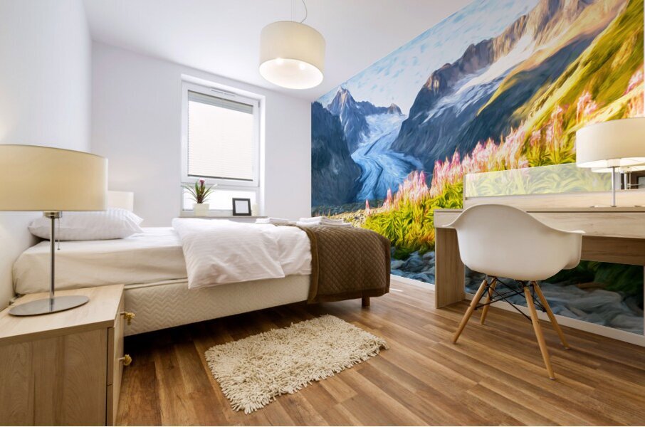 Glacial Valley - GIA2401-0240-OIL Mural print