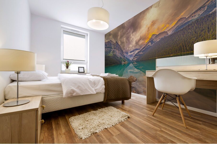 Lake Louise Morning Mural print